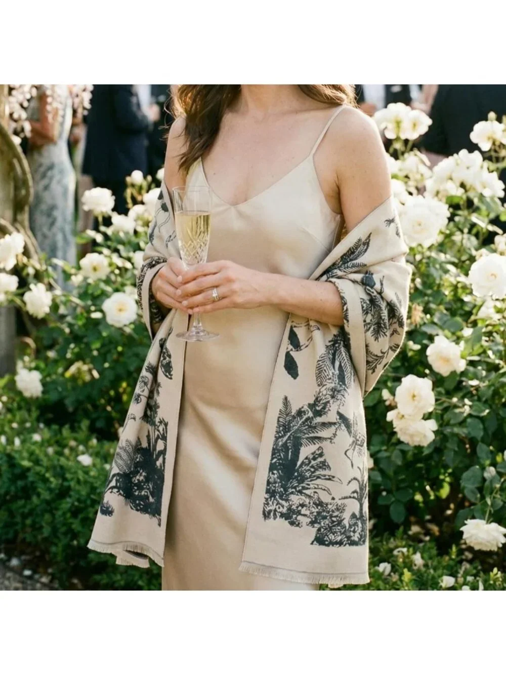 Luxurious Soft Silky Pashmina Shawl Wrap - Elegant Gift for Women